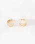 RIBBON FLAT HOOPS